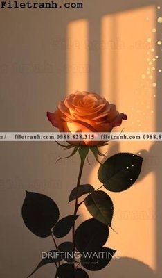 File ảnh buc tranh truu tuong ve hoa Morandi 144 (gốc) cho trang trí nhà hàng