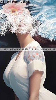 Ảnh mô tả file gốc in mica buc tranh truu tuong ve phu nu co gai hien dai 111