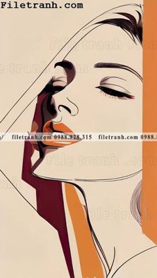 File tranh gốc buc tranh truu tuong ve phu nu co gai hien dai 116 chủ đề hiện đại