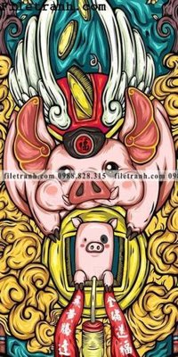 File gốc in ấn buc tranh van hoc nghe thuat giau co 123 chuẩn màu CMYK