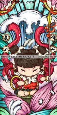 File gốc buc tranh van hoc nghe thuat giau co 140 (in ấn) màu sắc trung thực