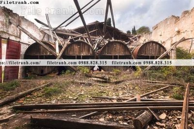 Tải file gốc buc tranh ve nhung ngoi nha do nat o My 109 (bản PSD) còn layer