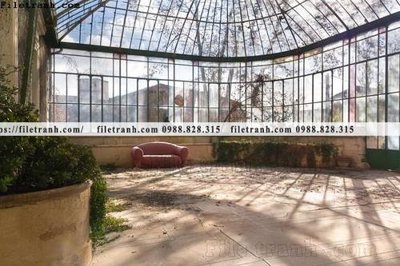 Tải file buc tranh ve nhung ngoi nha do nat o My 137 (gốc) chủ đề phong thủy