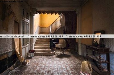 Chi tiết file gốc buc tranh ve nhung ngoi nha do nat o My 169 (cho in tráng gương)