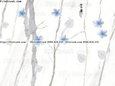 File in trần buc tuong nen hoa va chim phao chi 384 (file gốc) phong thủy