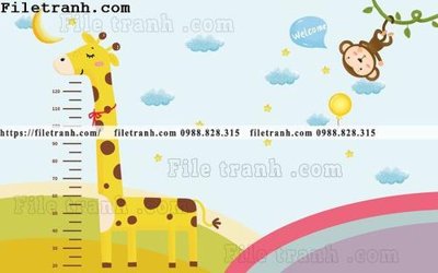 File gốc buc tuong nen hoat hinh tre em505 (trang trí) cho phòng khách