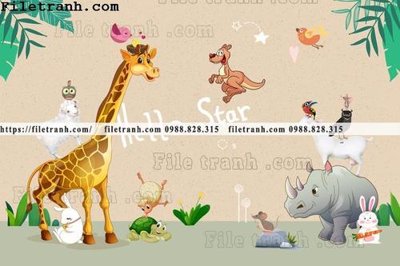 File gốc buc tuong nen hoat hinh tre em540 (PNG) chất lượng cao