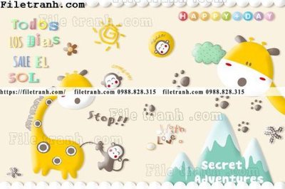 File gốc buc tuong nen hoat hinh tre em547 (cho in ấn) từ kho Filetranh