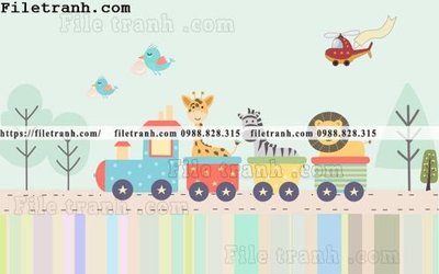 File gốc buc tuong nen hoat hinh tre em622 (ảnh chi tiết) để in trần