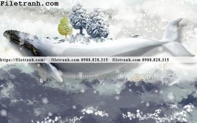 Hình ảnh file gốc in trần nhà buc tuong nen hoat hinh tre em665