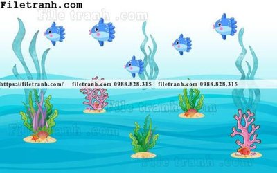 Tải file buc tuong nen hoat hinh tre em713 (gốc) chủ đề phong thủy