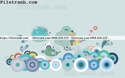 File tranh buc tuong nen hoat hinh tre em756 (file gốc) chuẩn màu in