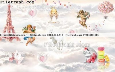 File in trần buc tuong nen hoat hinh tre em764 (bản gốc) 5D