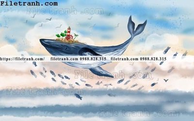 File gốc in ấn buc tuong nen hoat hinh tre em801 độ phân giải cao