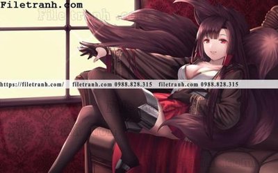 Tải file buc ve nhan vat anime trong game 243 (gốc) chủ đề hoa sen