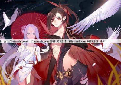 Tải file buc ve nhan vat anime trong game 258 (gốc) in ấn ngay lập tức