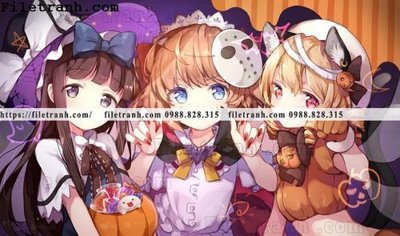 Download file buc ve nhan vat anime trong game 295 (gốc) cho xưởng in