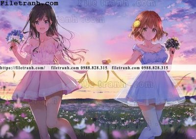 Tải file buc ve nhan vat anime trong game 331 (gốc) làm file thiết kế