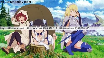 Tải file buc ve nhan vat anime trong game 400 (gốc) in ấn chất lượng