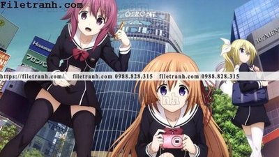 File gốc buc ve nhan vat anime trong game 412 (in lụa) tranh mã đáo
