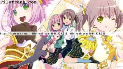 File PSD buc ve nhan vat anime trong game 413 (gốc) cho in quảng cáo