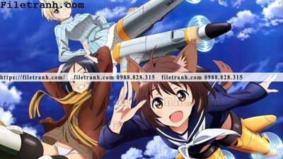 Tải file buc ve nhan vat anime trong game 471 (PSD) cho in ấn quảng cáo