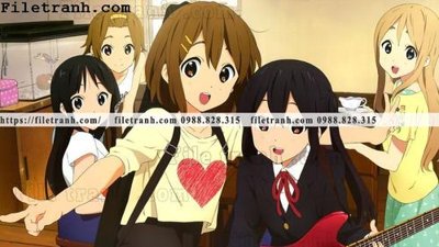 Tải file buc ve nhan vat anime trong game 594 (PSD) cho in tranh kính