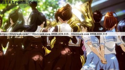 File tranh gốc in trần nhà buc ve nhan vat anime trong game 635 3D