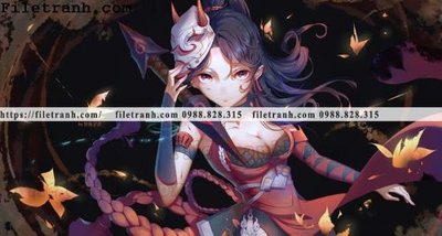 Download file buc ve nhan vat anime trong game 688 (gốc) cho xưởng in