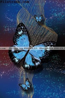 File tranh ca vang mau sac sang trong nhe nhang 164 (gốc) in film