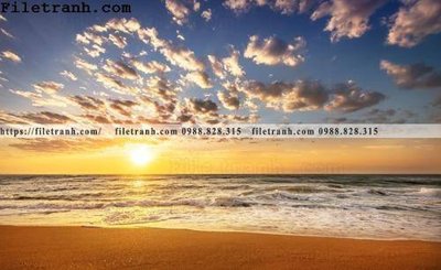 File gốc in ấn canh hoang hon tren bien 165 chuẩn màu CMYK