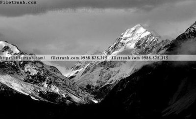 File tranh quảng cáo canh tuyet tren dinh nui 508 (download file gốc)