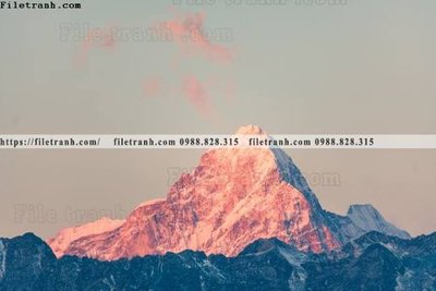 Tải file tranh gốc canh tuyet tren dinh nui 564 chất lượng cao