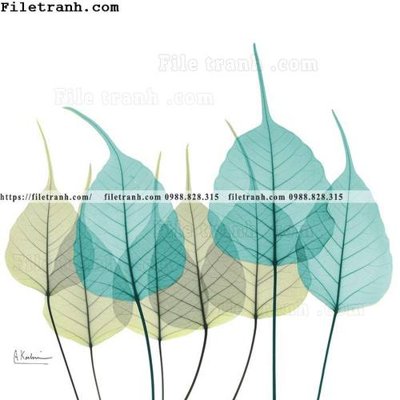 File tranh cay xanh tuoi nho 162 (bản gốc) in canvas
