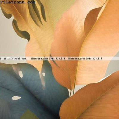 File gốc chiec la nhe nhang hien dai sang trong 100 (in lụa) họa tiết 3D