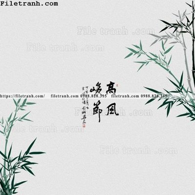 File gốc chim trung quoc thu phap 120 (PNG) chất lượng cao