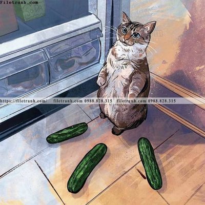 File gốc in ấn chu meo ngo nghinh ve tay 520 chất lượng vượt trội