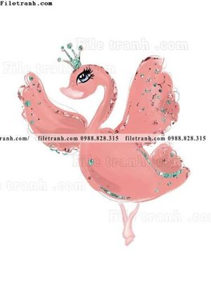 File tranh co gai nhay mua mau nuoc 535 (gốc) in vải canvas