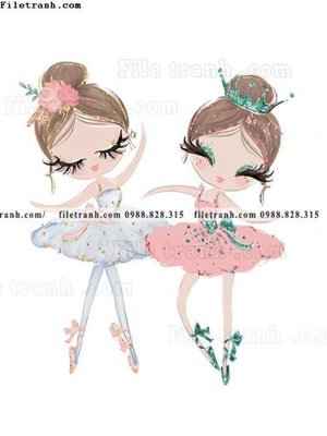 File gốc co gai nhay mua mau nuoc 537 (phiên bản chuẩn) để in ấn