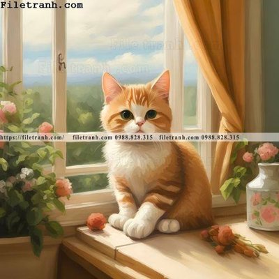 File gốc con meo truu tuong 102 (PNG) chất lượng cao