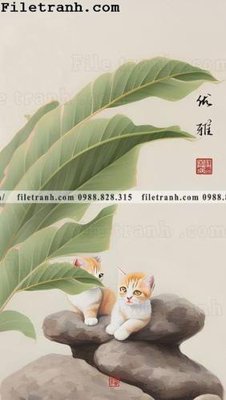 Mua file gốc con meo truu tuong 113 (PSD) tại Filetranh.com