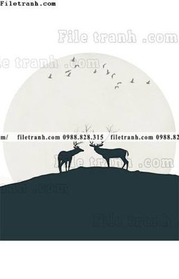 File tranh decor tranh bo tong hop 306 (bản gốc) treo quán cafe