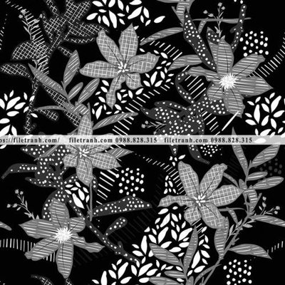 Tải file dong vat va hoa trang nha 110 (ảnh gốc) in gạch 3D