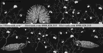 Ảnh gốc dong vat va hoa trang nha 262 (độ nét cao) in tráng gương