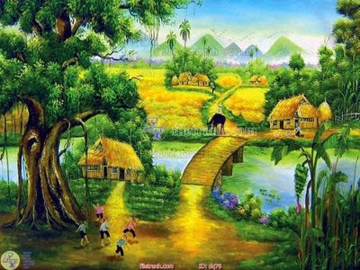 Tải về file gốc File tranh đồng quê DQ76 (dùng cho in quảng cáo)