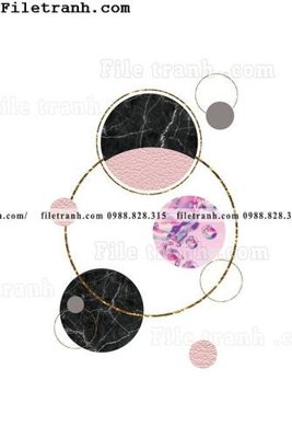 File gốc duong hinh hoc truu tuong 166 (in tráng gương) ốp tường