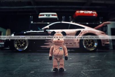 Tải file gốc gau KAWS tranh treo 500 (in khổ lớn) không vỡ