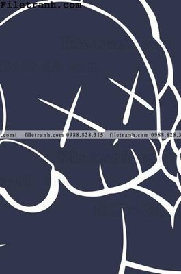 Tải file gốc gau kaws moi 108 (in không vỡ ảnh)