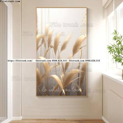 File tranh hinh anh bong lau vang 508 (ảnh gốc) không bị mờ