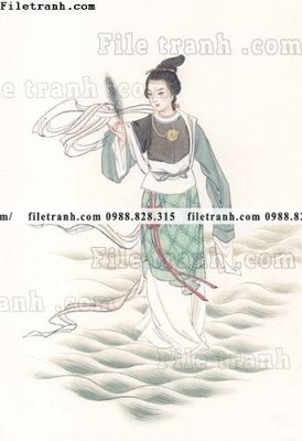 File gốc hinh anh cac quy co trong trang phuc co xua 683 (vector) cho in ấn